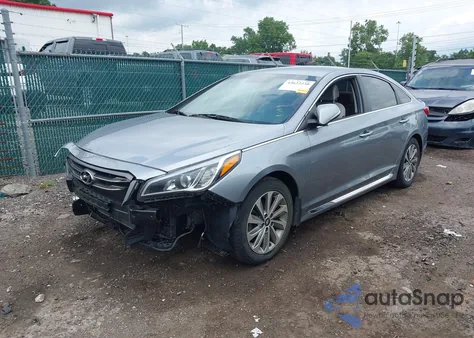 2016 Hyundai Sonata Sport/Limited из США, поврежденный, VIN 5NPE34AF9GH390438